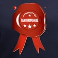 thumbnail image 3 of CafePress - A Product Of New Hampshire T Shirt - Women's V-Neck Dark T-Shirt, 3 of 4