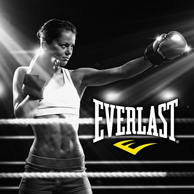 Everlast Womens Base Layer Set Thermal Leggings & Women Undershirt, Black  Small