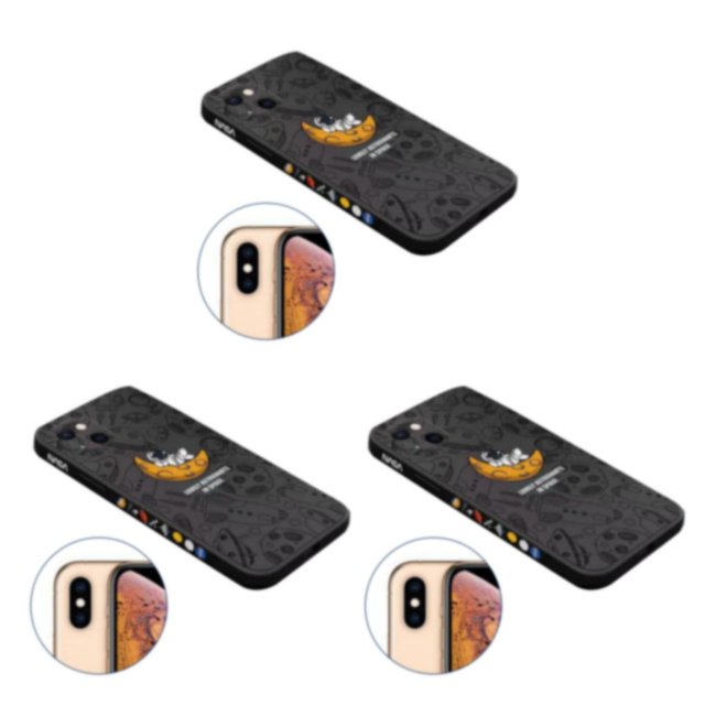 mmirethe 1/2/3/5 Mobile Phone Protective Case Drop Protective Heigh Lens Protection for X XS XR XS Max TYPE14