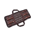 thumbnail image 2 of Soidarity 5 piezas de tenedores para barbacoa de acero inoxidable, pinchos para barbacoa de verduras, pinchos en forma de U, palitos portátiles para asar Kits de desorden para acampar Soidarity OD028534-01, 2 of 6