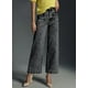 thumbnail image 5 of Pantalones vaqueros elegantes de pierna ancha para mujer, cintura alta, talla 8, color negro, 5 of 7