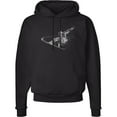 thumbnail image 2 of Inktastic Snowboarder Adult Hoodie Sweatshirt, 2 of 4