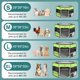 thumbnail image 5 of plegable para perros con cubierta de malla extraíble, corral portátil para mascotas en interiores o exteriores, 5 of 5