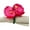 Fuchsia, variant on Fennco Styles Handmade Double Moth Orchid Decorative Napkin Rings, Set of 4 - Fuchsia Flower Napkin Holders for Dining Table, Banquet, Wedding, Holiday Décor and Special Event