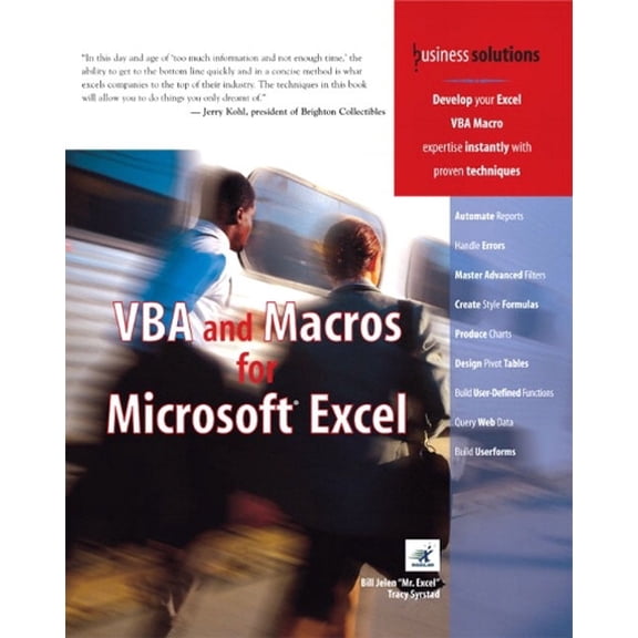 Pre-Owned VBA and Macros for Microsoft Excel