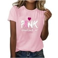 thumbnail image 2 of Fiudx Ofertas de La Semana Camisetas de Manga Corta con Cuello Redondo y Estampado de Moda de Verano para Mujer, 2 of 4