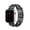 Black/Black, variant on Leather Looped Genuine Leather Band for Apple Watch 40/41/42mm - Silver/White