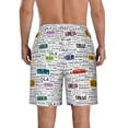 thumbnail image 3 of Naloa Hello Men's Beach Shorts, Surfing shorts, Swim trunks, Quick Dry Swim Trunks for Surfing Beach Fun - X-Large, 3 of 9