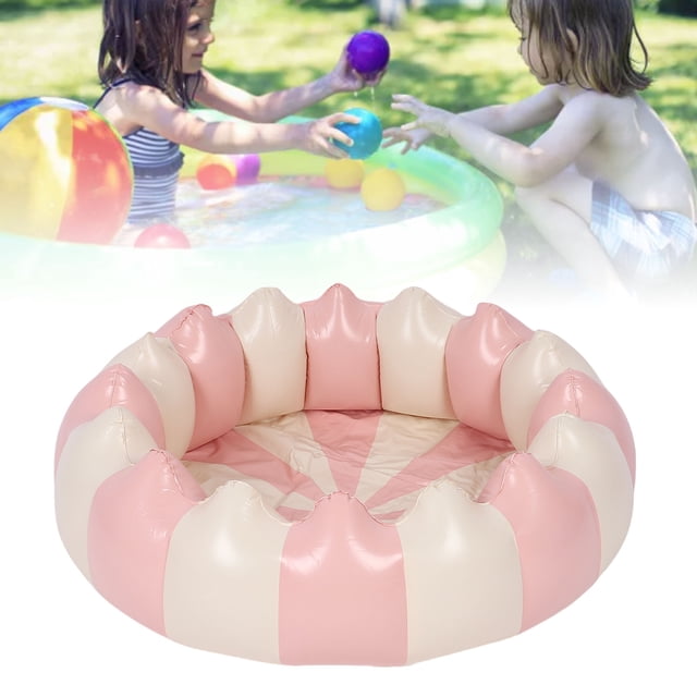 Small Inflatable Swimming Pool Toddler Portable Blow Up Ball Play Pit PVC Material Indoor Outdoor Backyard Use