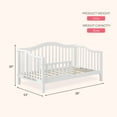 thumbnail image 2 of Dream On Me Austin Toddler Day Bed, White, 2 of 8