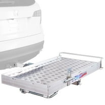 Tilt-A-Rack Aluminum Scooter and Wheelchair Full Size Carrier - 350 lb. Capacity