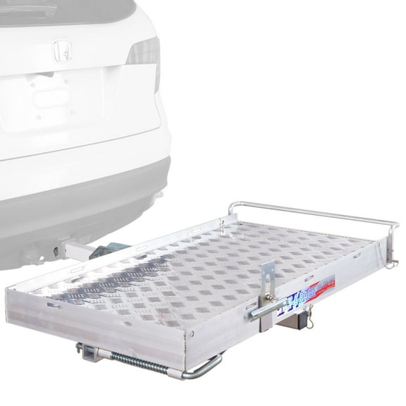 Tilt-A-Rack Aluminum Scooter and Wheelchair Full Size Carrier - 350 lb. Capacity