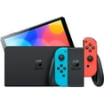 thumbnail image 2 of 2023 Newest Nintendo Switch OLED Model Neon Red & Blue Joy-Cons Console, 32GB Internal Storage, Bundle with Super Mario Odyssey & 10 in 1 Accessory Case(US Version-No Warranty), 2 of 5