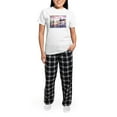 thumbnail image 5 of CafePress - Landscape, Colorful Art! Pajamas - Women's Short Sleeve Print T-Shirt and Pants Light Cotton Pajama Set, 5 of 7