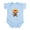Sky Blue, variant on CafePress - Cinco De Mayo Monkey Infant Bodysuit - Baby Light Bodysuit, Size Newborn - 24 Months