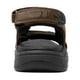 thumbnail image 4 of Sandalia Con Velcro Flexi para Hombre Estilo 411001 Chocolate, 4 of 5