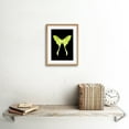 thumbnail image 2 of Green Luna Moth Art Print Framed Poster Wall Decor 9x7 inch, 2 of 5