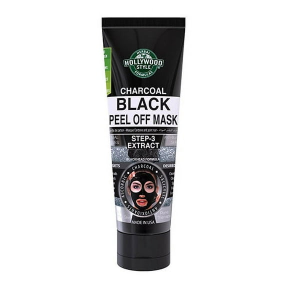 Hollywood Style 37012 Charcoal black peel off mask