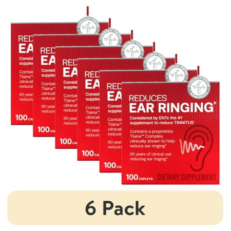 (6 pack) Lipo-flavonoid Plus Caplet 100 Count Helps Circulation in the Ear by Lipo-Flavonoid