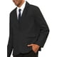 thumbnail image 4 of Chaquetas de traje INSPIRE CHIC para hombres, blazers deportivos de color sólido, de un solo botón, XL, negro, 4 of 5