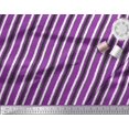 thumbnail image 2 of Soimoi Japan Crepe Satin Fabric Stripe Block Print Fabric by Yard 42 Inch Wide, 2 of 3