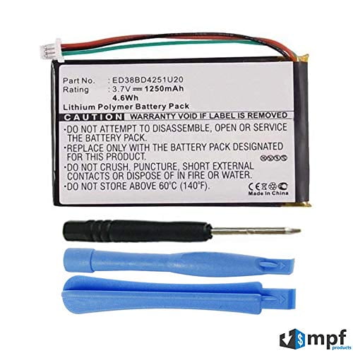 ED38BD4251U20 Battery for Garmin Nuvi 1400 1450 1450T 1490LMT 1490T Pro