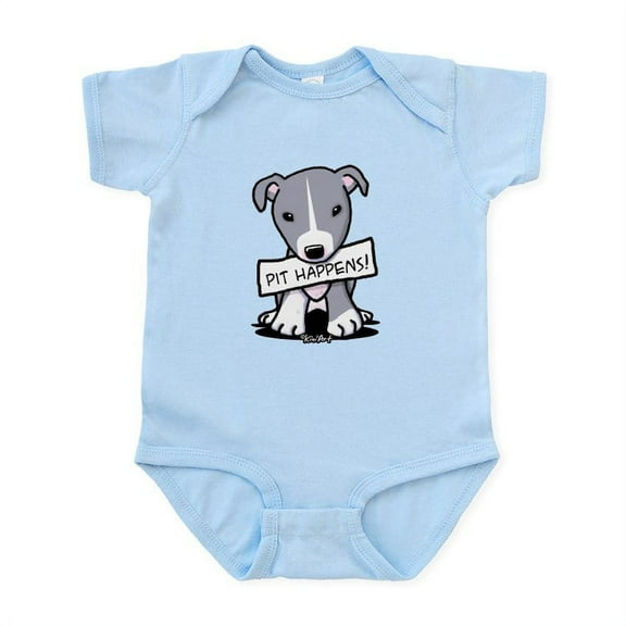 CafePress - Pit Happens Infant Bodysuit - Baby Light Bodysuit, Size Newborn - 24 Months