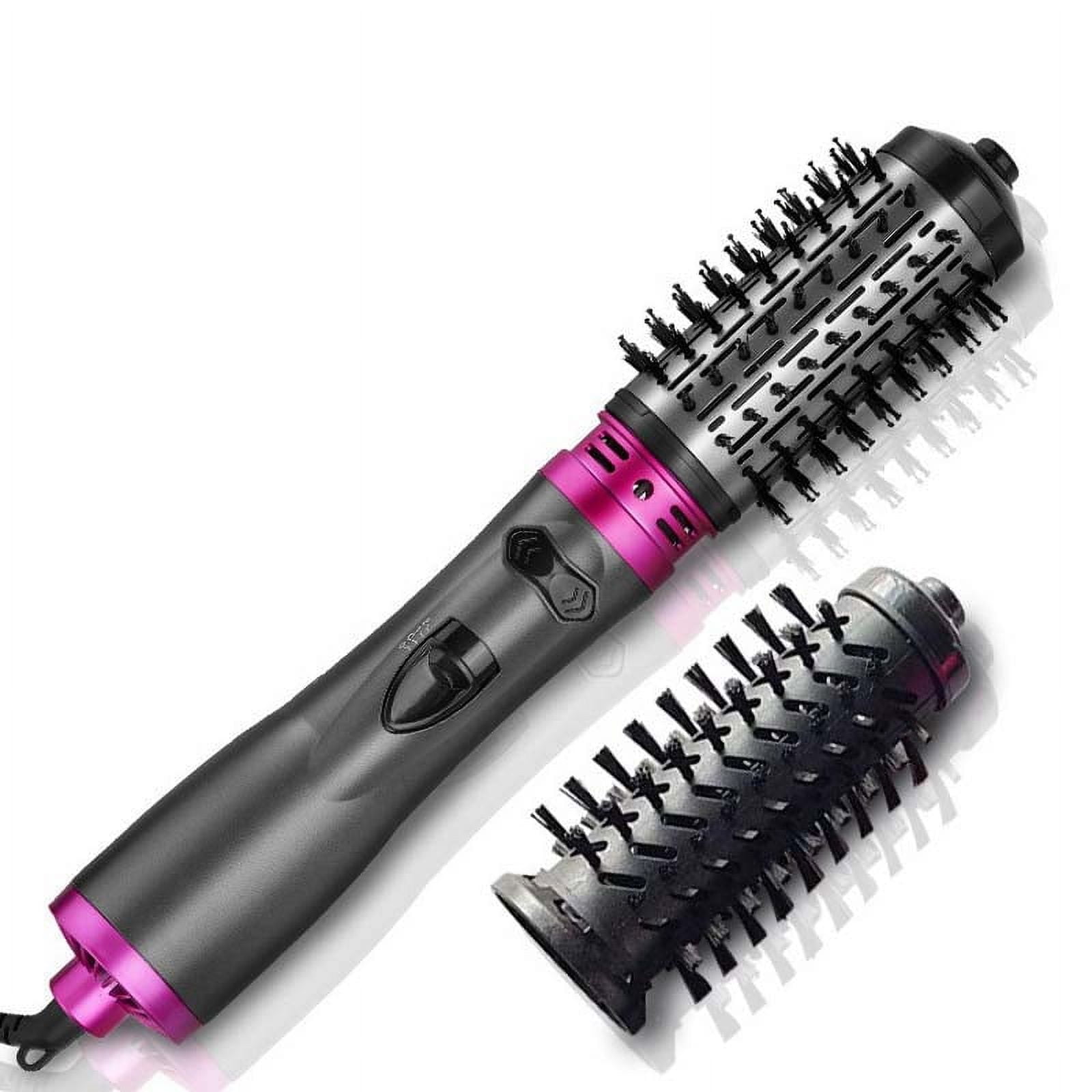 TrimTide Multifunctional 3 In 1 Hot Air Auto-Rotating Hair Dryer Brush, Curling Straightening Styling, Hot And Cold Air Wind Blowdryer Comb