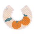 thumbnail image 3 of Baberos de pétalos para bebé, algodón multicolor giratorio de 360 ​​grados, pingüino, 3 uds., 3 of 5