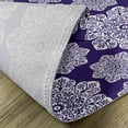 thumbnail image 5 of Ambesonne Blue White Place Mats Set of 4, Flora Lace Snowflake, Standard Size, Blue White, 5 of 6