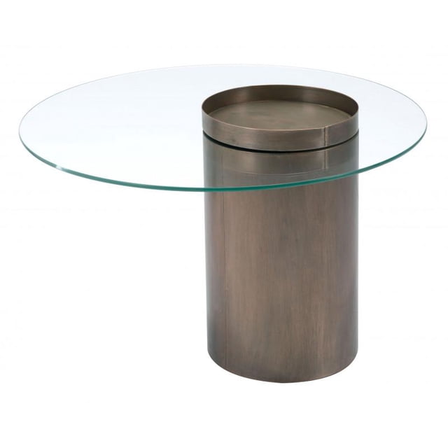 Mesa de Centro Kessa Muebles Emi Oro Antiguo