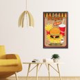 thumbnail image 3 of Cuadros Decorativos Pintura de diamante 5D DIY Retro Poster Full Round Drill Picture (NH789) Tmvgtek embutido en tela, 3 of 6