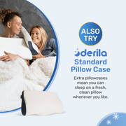 Derila King Size Cooling Pillowcase| Optimal Temperature Control for Derila Memory Foam Pillow