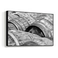 thumbnail image 2 of wall26 Floating Framed Canvas Wall Art for Living Room, Bedroom Black and White Landscape Canvas Prints for Home Decoration Ready to Hang - 24x36 inches, 2 of 4
