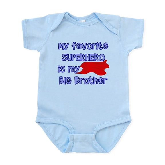 CafePress - Big Brother Superhero - Baby Light Bodysuit, Size Newborn - 24 Months