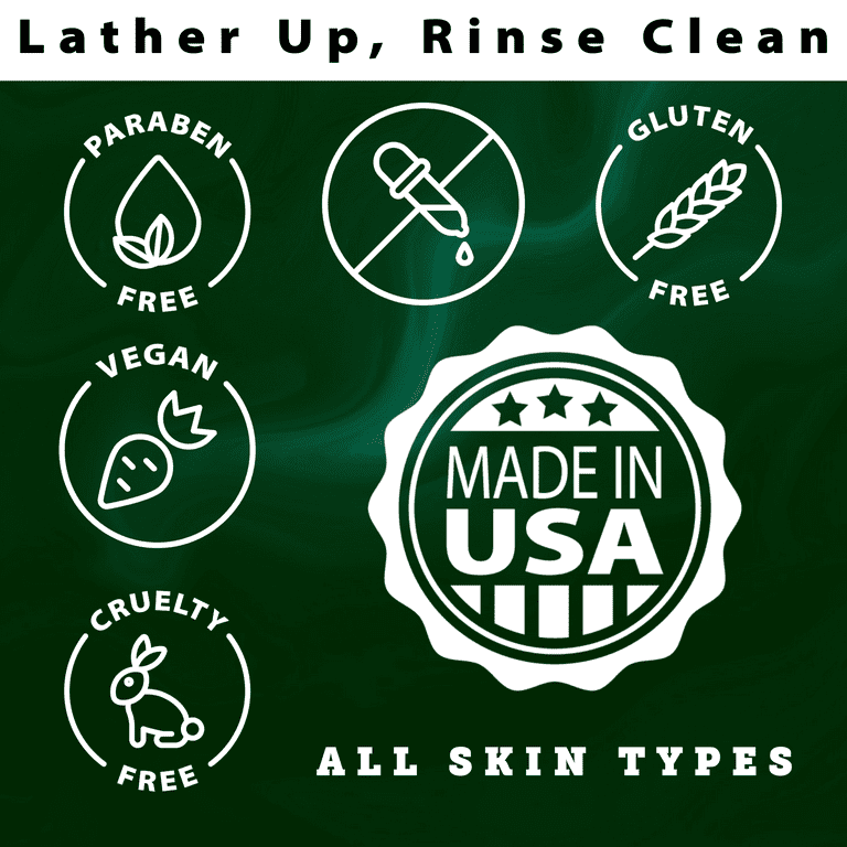 Intimate Wash for Men - Eliminates Odors, pH Balance, Smothes, Refreshes | Ballwash for Men | Rich Lather Maintains Hygiene - Coconut Lime Scent