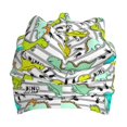 thumbnail image 3 of Rocae Funny Dinosaurs on Stripes for Kids Winter Beanies Weather Hats Boys Girls, 3 of 7