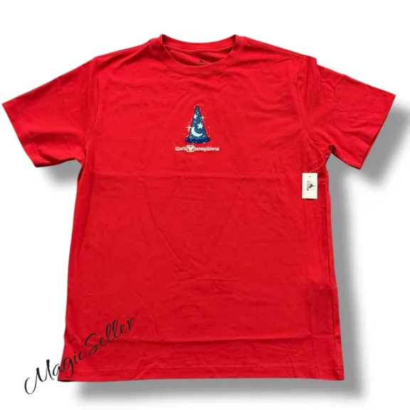 Disney Parks Shirt 2025 WDW Sorcerer Mickey Hat