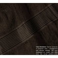 thumbnail image 2 of MALLONI HOME 100% Premium Cotton 2 Pack Oversized Bath Towel Set 28x55 inches, Large Bath Towels, Ultra Absorbant Compact Quickdry & Lightweight Towel, Ideal for Gym Travel Camp Pool, Chocolate Brown, 2 of 7