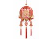 thumbnail image 1 of Abbraccia Colgante de carácter Fu, nudo chino, inauguración 2025, rojo festivo, puerta, decoración de sala, 1 of 6