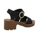 thumbnail image 3 of Zapatilla Mujer VOSSE Tacón Cómodas Abiertas Calor negro 27, 3 of 4