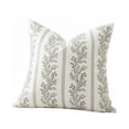 thumbnail image 3 of Double Sided Vintage Floral Striped Throw Pillow Covers 45x45CM Farmhouse Botanical Printed Square Cushion Case Decorative Couch Sofa Bed Home Living Room Indoor Decor Accessory, 3 of 5