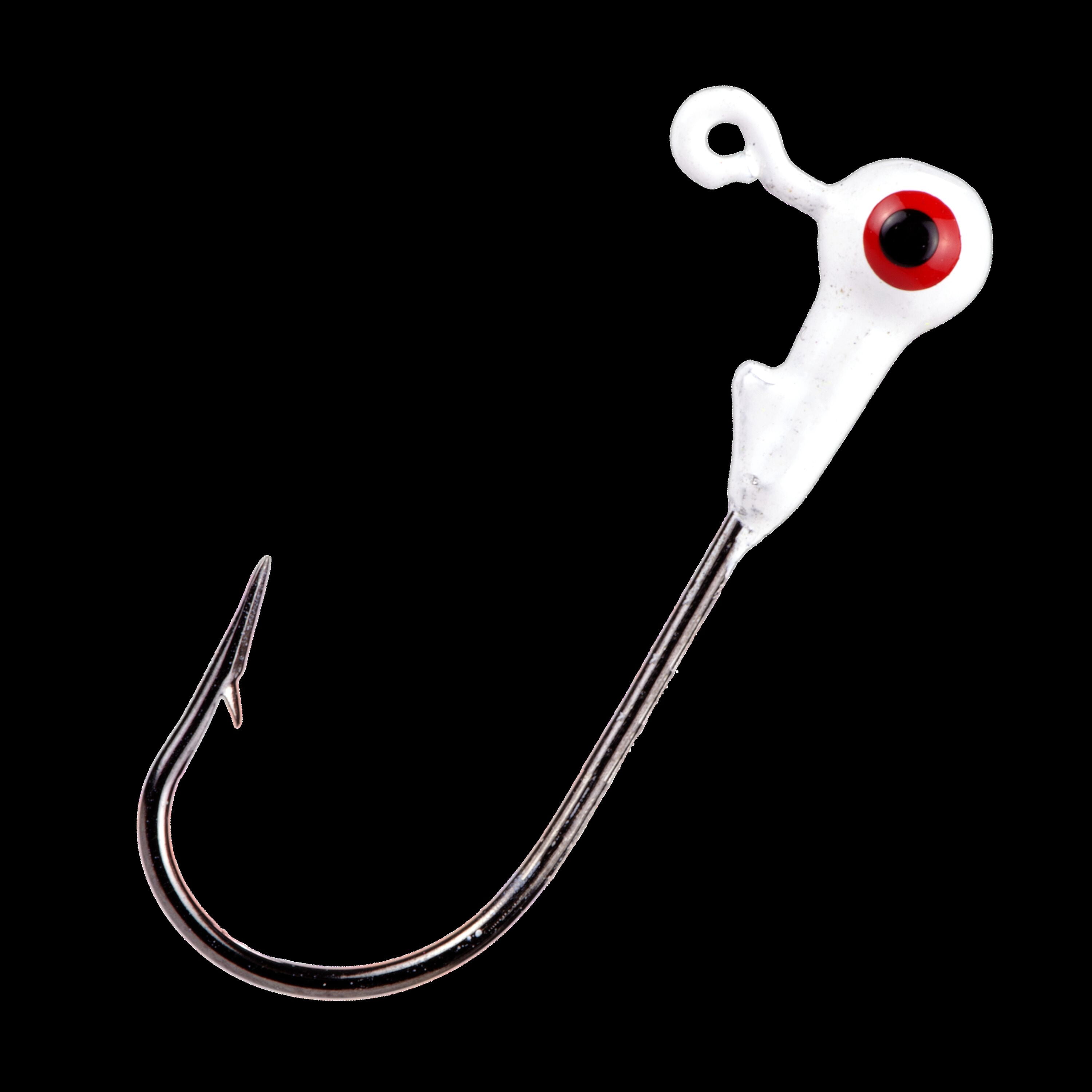 Strike King Mr. Crappie Jig Heads - 1/32 oz; Refrigerator White