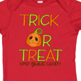thumbnail image 4 of Inktastic Trick or Treat Now Gimme Candy with Halloween Pumpkin Boys or Girls Baby Bodysuit, 4 of 5