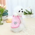 thumbnail image 4 of Eye-Catching Dog Vest - Fashion Breathable Polyester - Puppy Shirt Clothes for Daily Dressing, 4 of 8