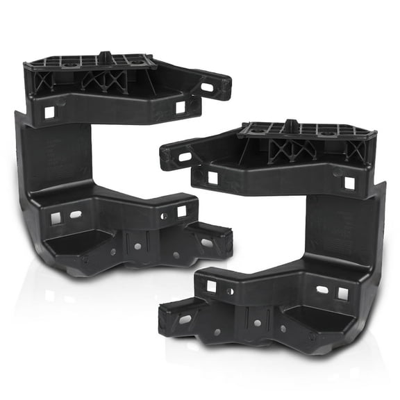 Black Front Bumper Fog Light Lamp Bracket Pair Left Right Side Fit For Ram 1500 2019-2024