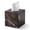 Brown, variant on Cyan-green Marble Decorative Tissue Box Organizer