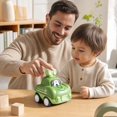 thumbnail image 2 of Toy Car for Toddlers, Cute Green Push‑Powered Vehicle, Friction Powered Mini Car Toy, Educational Play Car Gift for Boys Girls, 2 of 5