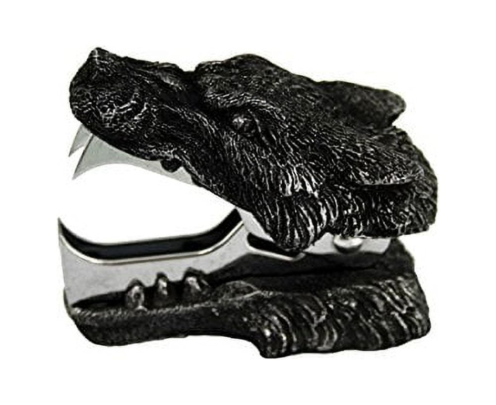 Novelty Lone Wolf Stapler and Stapler Remover Office Desktop Stationery Set