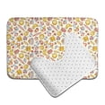 thumbnail image 6 of Yiaed Coffee Donuts Print Bathroom Mat Set 2 Pieces Mat Anti-Skid Pad Ultra Soft and Absorbent Bathroom Bath Mat Contour Bath Rugs for Toilet Base, 6 of 6